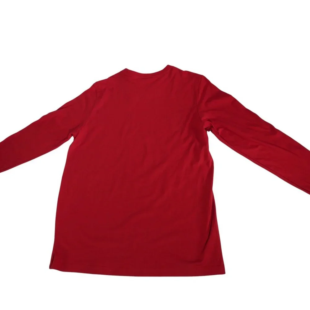 Adidas Men’s Fresh Long Sleeve Tee HE7309‎ A9G001 Red Size Large Performance